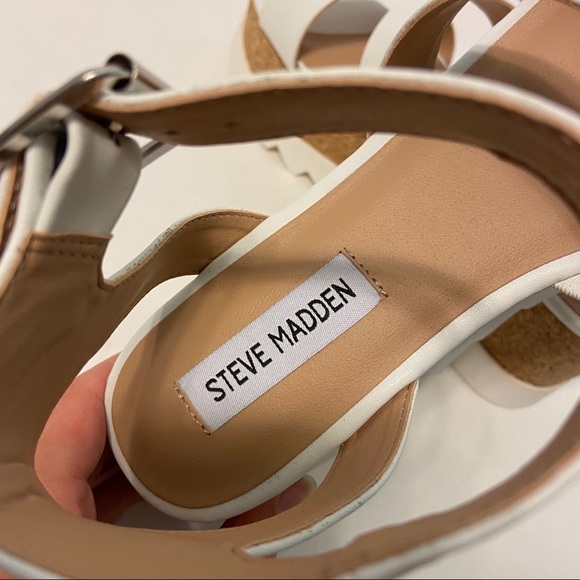 NWOT Steve Madden Kristen Platform Wedge Sandals - Picture 10 of 12